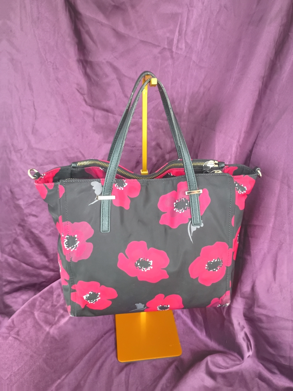 Kate Spade Wilson Road Poppy Bag🌸🖤🌸🖤🌸 - Picture 2 of 13